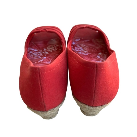 Coach Red Wedge Shoes - Picture 5 of 7